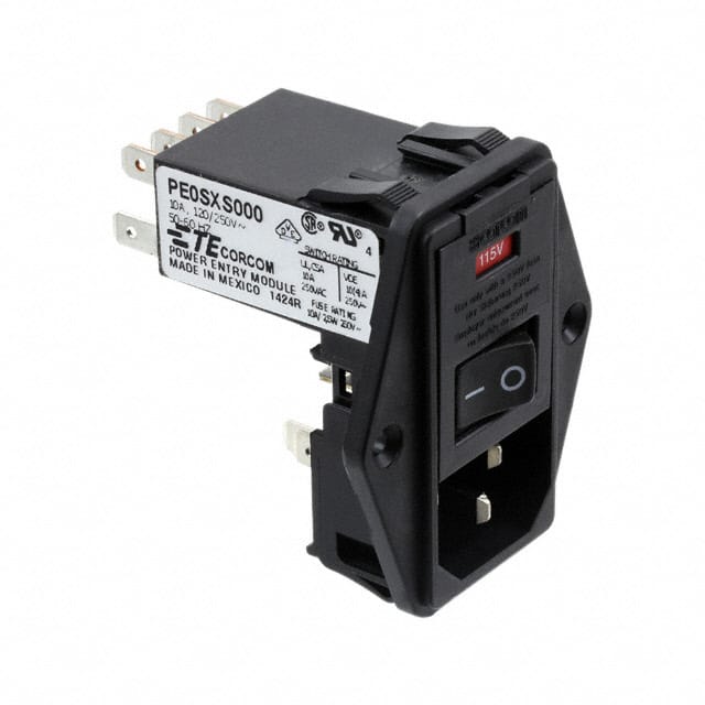 8-6609955-4 TE Connectivity Corcom Filters  Moduli di ingresso alimentazione (PEM)